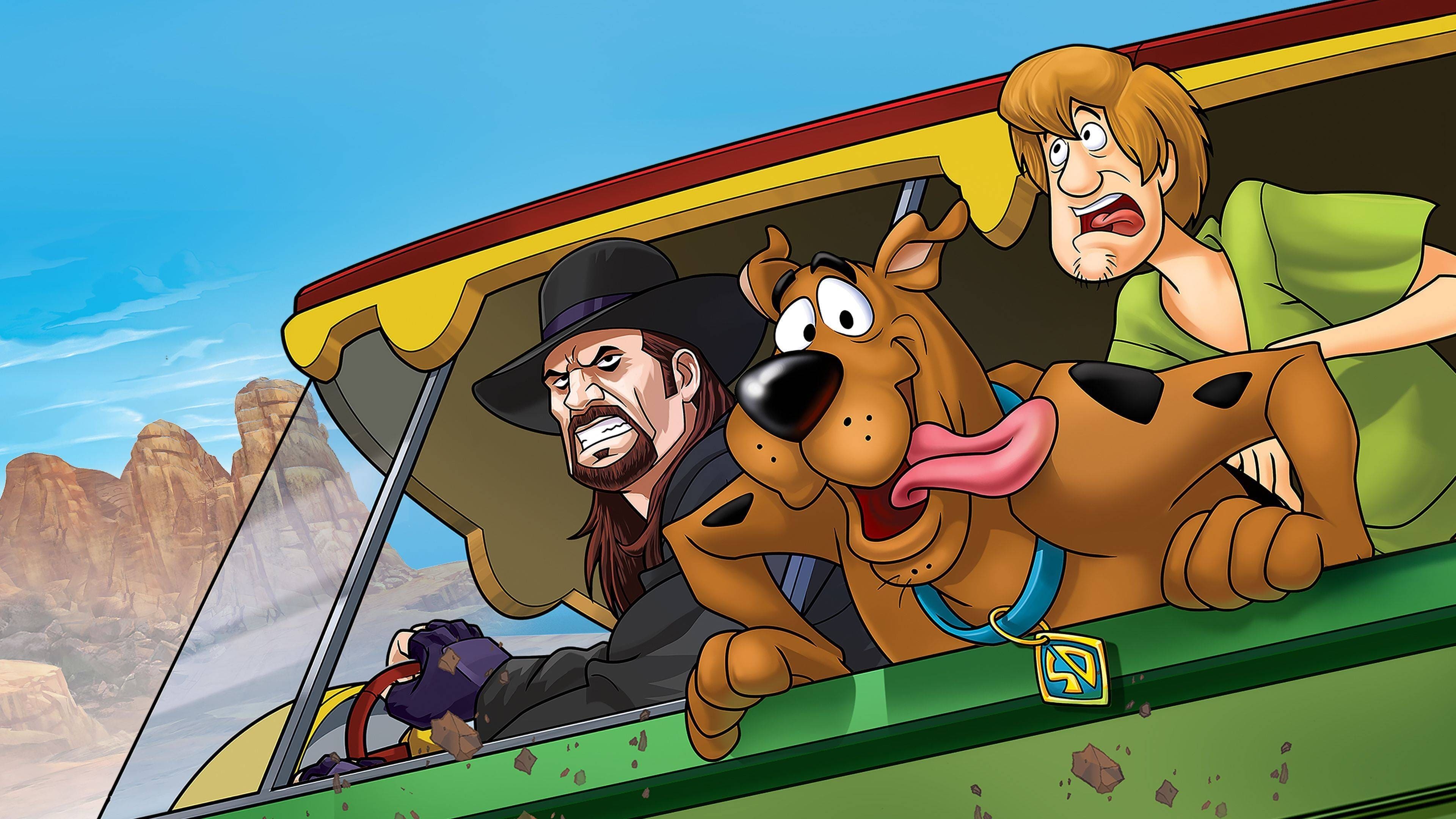 FR - Scooby-Doo ! & WWE - La malédiction du pilote fantôme -2016 0