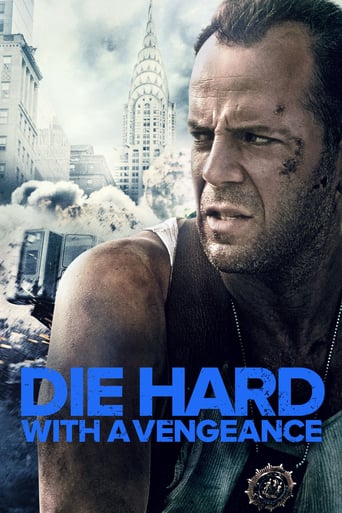 New York detective John McClane is back and kicking bad-guy butt in the third installment of this action-packed series, which finds him teaming with civilian Zeus Carver to prevent the loss of innocent lives. McClane thought he'd seen it all, until a genius named Simon engages McClane, his new 