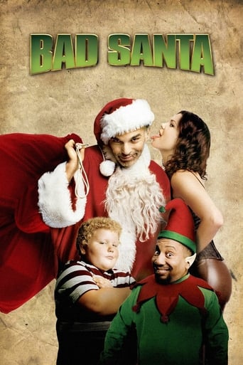 A miserable conman and his partner pose as Santa and his Little Helper to rob department stores on Christmas Eve. But they run into problems when the conman befriends a troubled kid, and the security boss discovers the plot.