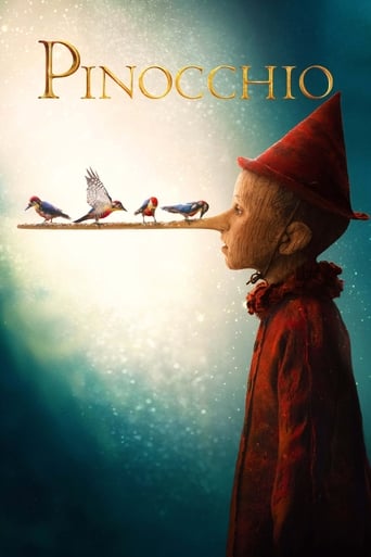 In this live-action adaptation of the beloved fairytale, old woodcarver Geppetto fashions a wooden puppet, Pinocchio, who magically comes to life. Pinocchio longs for adventure and is easily led astray, encountering magical beasts, fantastical spectacles, while making friends and foes along his journey. However, his dream is to become a real boy, which can only come true if he finally changes his ways.
