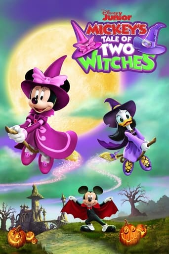 On Halloween, Mickey tells a tale of two witches-in-training, Minnie and Daisy, who must pass four tests to graduate from the With Academy in Happy Haunt Hills.