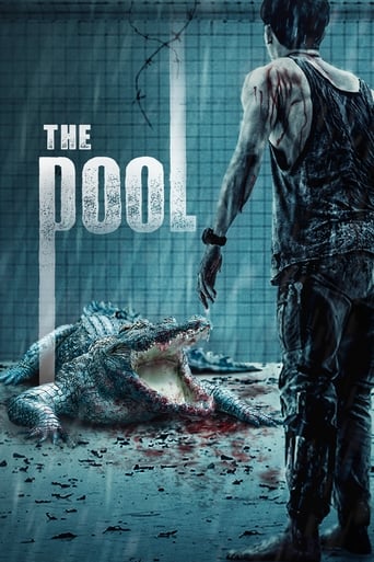 Left alone to clean up a 6-meter-deep deserted pool, Day falls asleep on an inflatable raft. When he wakes, the water level has sunk so low that he can't climb out on his own. Stuck in the pool, Day screams for help, but the only thing that hears him is a creature from a nearby crocodile farm.