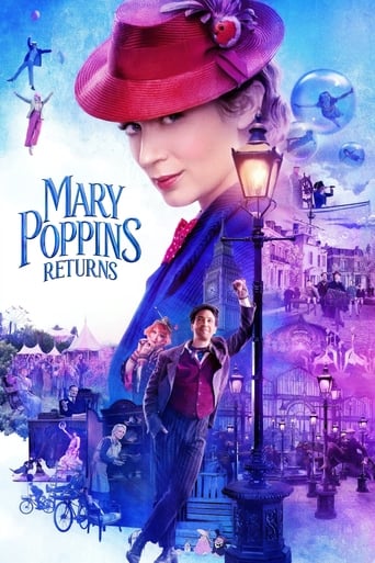 Mary Poppins returns to the Banks family and helps them evade grave dangers by taking them on magical, musical adventures.